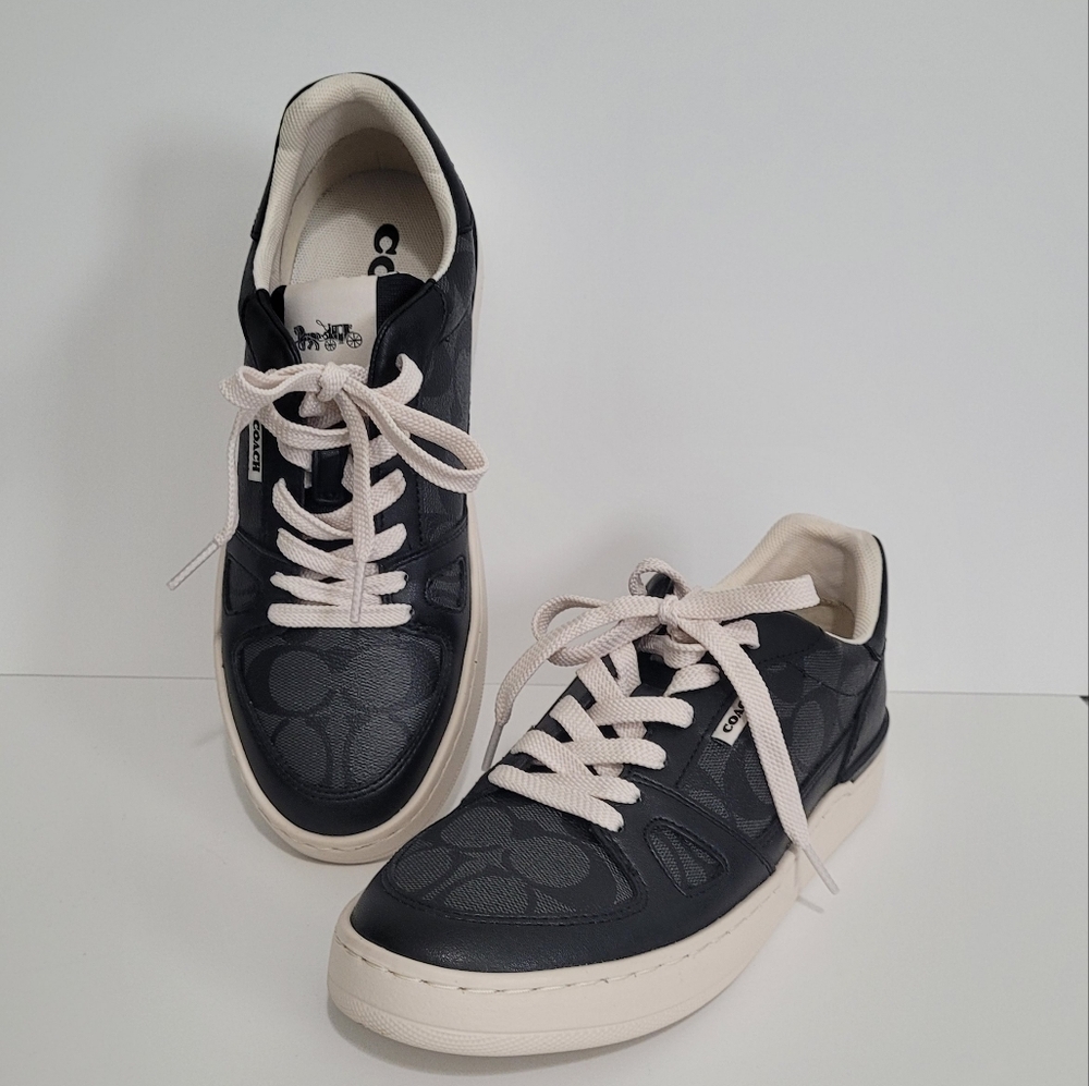 Coach Signature Canvas Sneakers